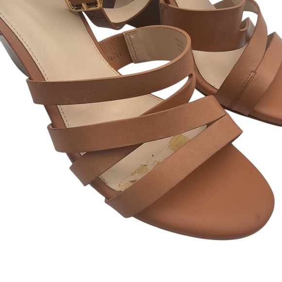 Cole Haan Brown faux leather Strappy Sandals size 9.5 - Picture 8 of 8